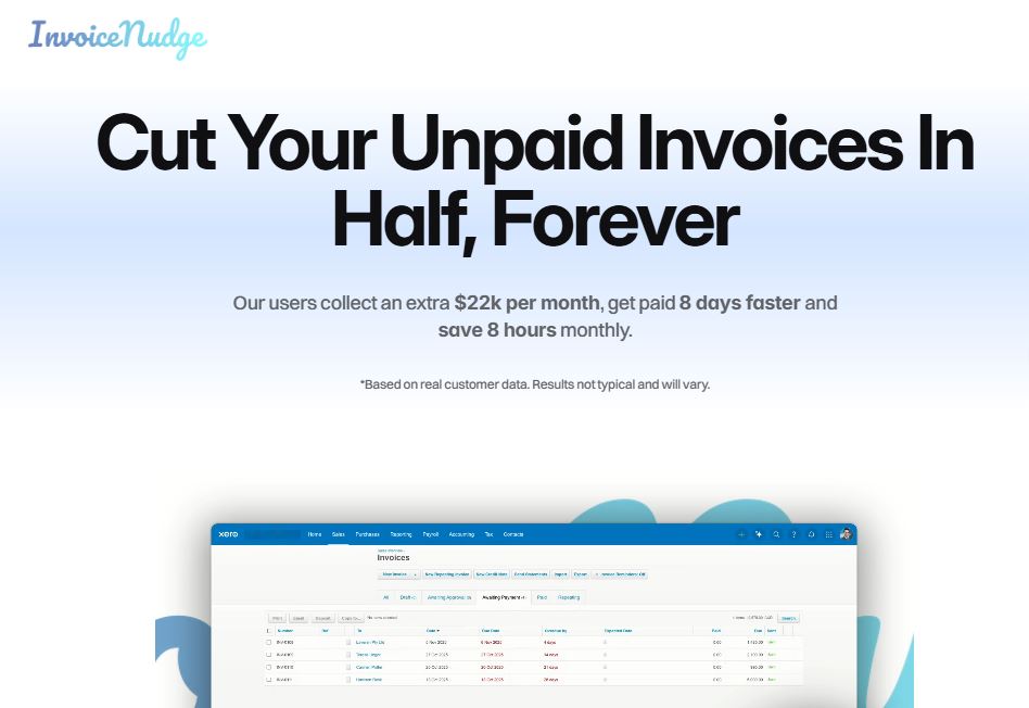 Invoice Nudge hero